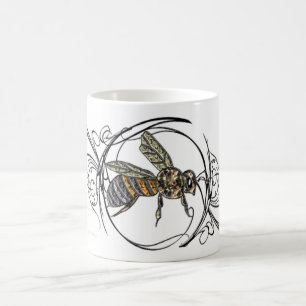Tasse d'abeille de gemme