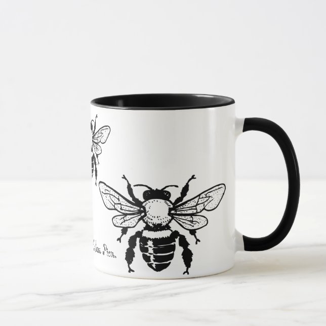Tasse d'abeille de Mellifera d'api (Droite)