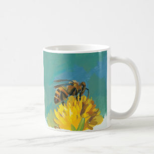 Tasse d'abeille de miel