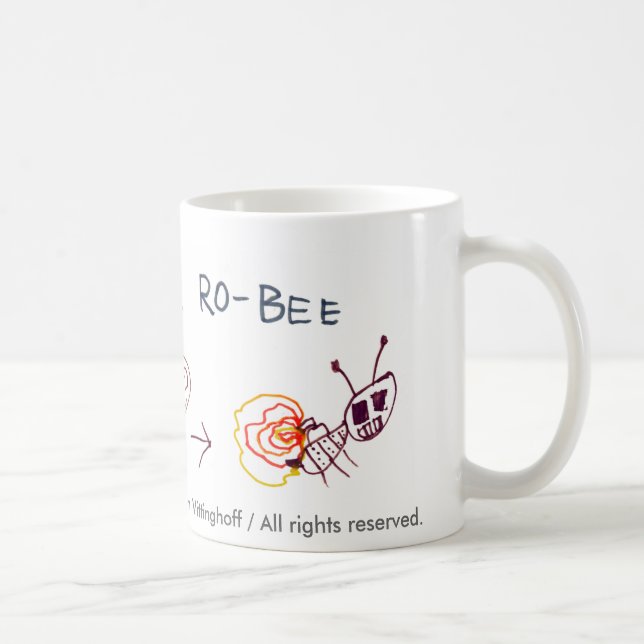 Tasse d'abeille de robot (Droite)