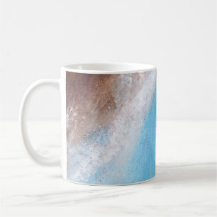Tasse d'abrégé sur turquoise de Sienne