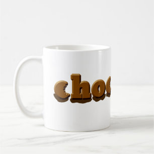 Tasse d'accro du chocolat