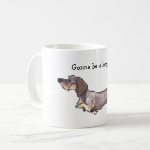 Tasse Dachshund à poil dur