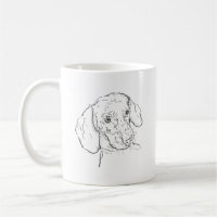Tasse Dachshund – Café Chien Saucisse, Chien de Vi