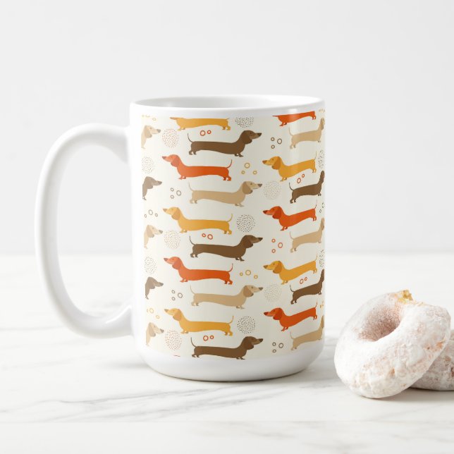 Tasse Dachshunds (Avec donut)