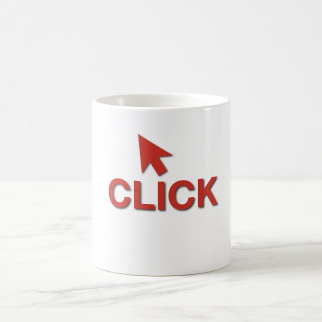 Tasse d'Admin de Bouton-Clic (Centre)