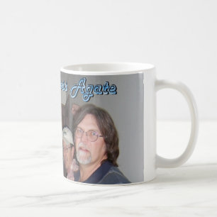 Tasse d'agate de mousse