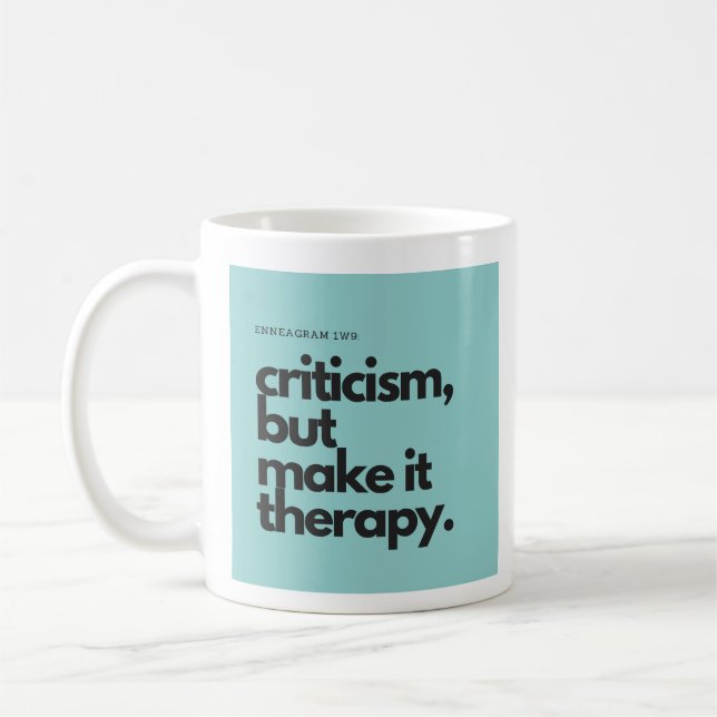 Tasse d'aile de Millenneagram 1w9 de *NEW* (Gauche)