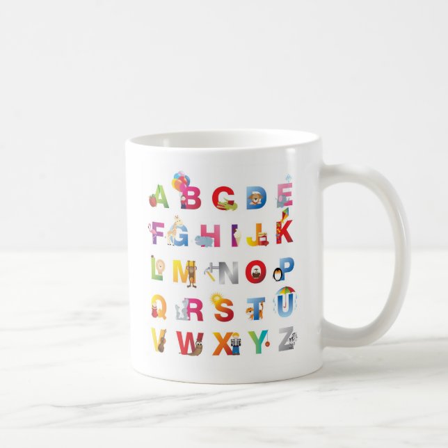 tasse d'alphabet (Droite)