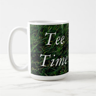 Tasse d'amant de golf de temps de pièce en t