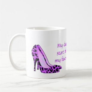Tasse d'amant de talons stylets