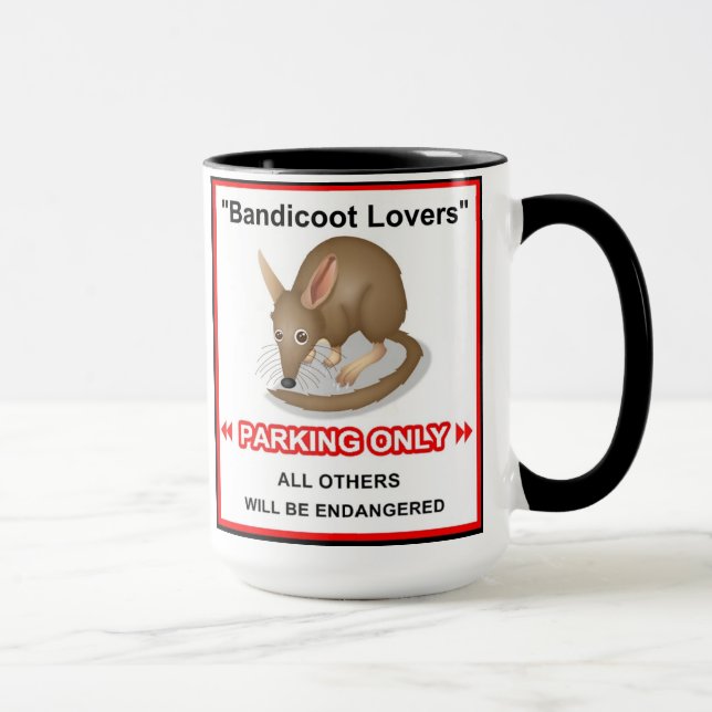 Tasse d'amants de Bandicoot (Droite)