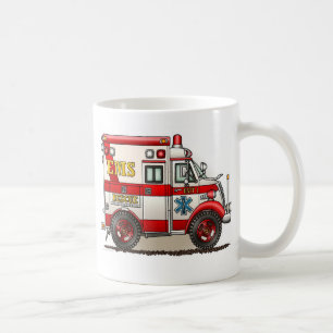 Tasse d'ambulance de camion de boîte
