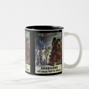 Tasse d'Américains - Première Guerre Mondiale