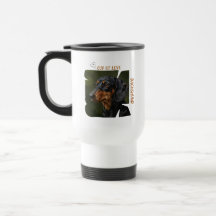 Tasse d'amour amateur de chien Mug de voyage 450ml
