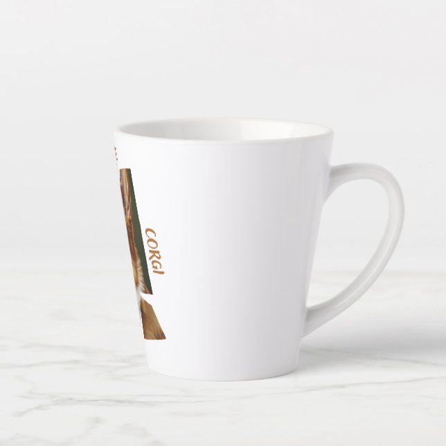 Tasse d'amour amateur de chien Mug Latte petit 350 (Droite)