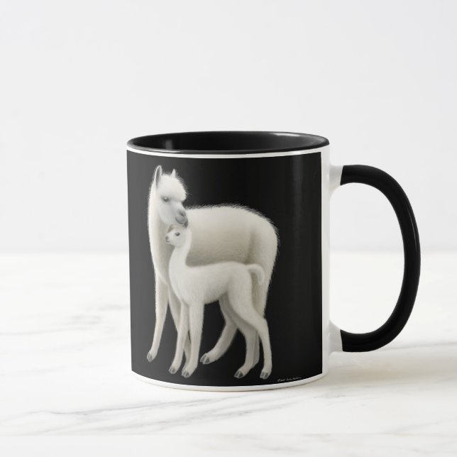 Tasse d'amour d'alpaga (Droite)