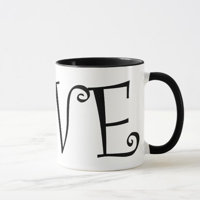 Tasse d'amour de coccinelle (Droite)