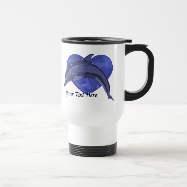 Tasse d'amour de dauphin (Droite)