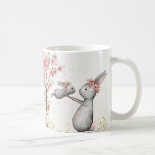 Tasse d'amour de Mère Lapin Style Whimsical Kind