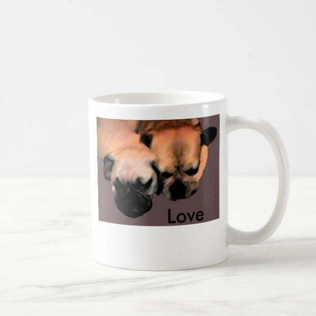 Tasse d'amour de Puggle (Droite)