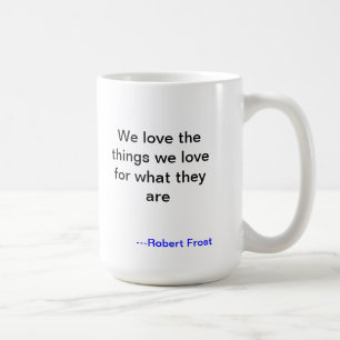 Tasse d'amour de Robert Frost