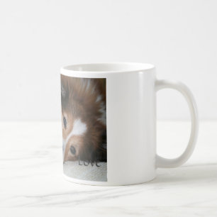Tasse d'amour de Sheltie