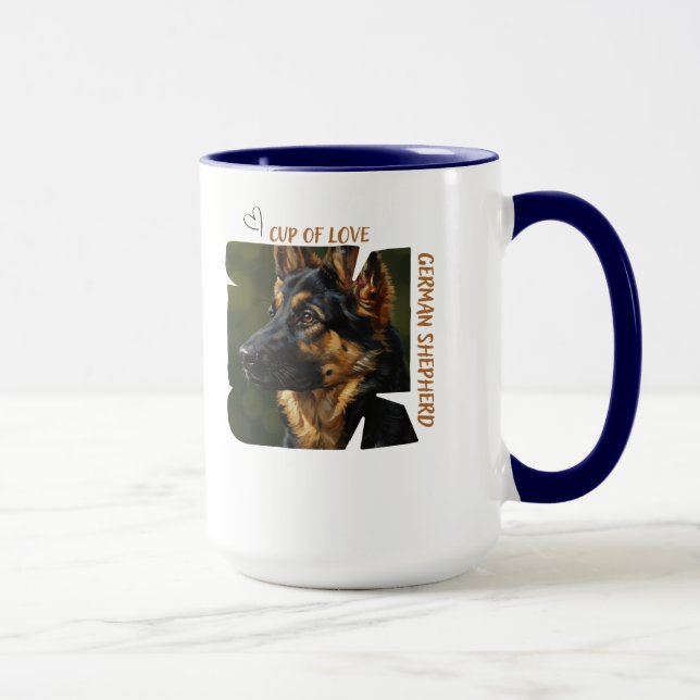 Tasse d'amour Idées Cadeaux Mug Café pour Amoureux (Droite)
