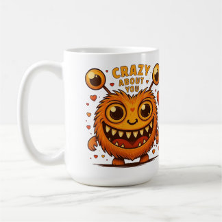 Tasse d'amour monstrueux fou de toi