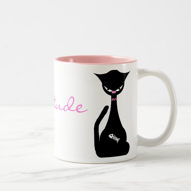 Tasse d'amoureux de les chats de Cattitude (Droit)
