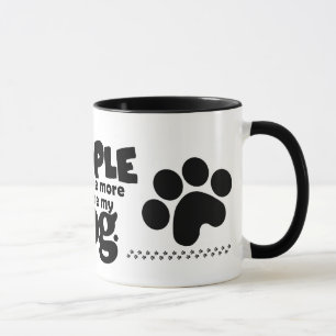Tasse d'amoureux de les chiens