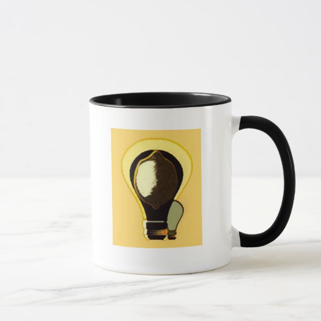 Tasse d'ampoule de citron (Droite)