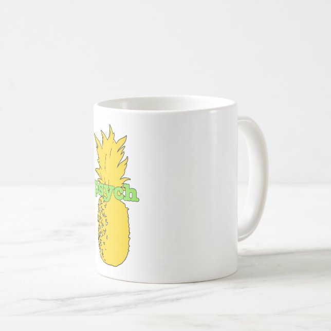 Tasse d'ananas de Psych (Devant droit)