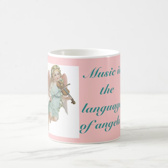 Tasse d'ange de musique (Centre)