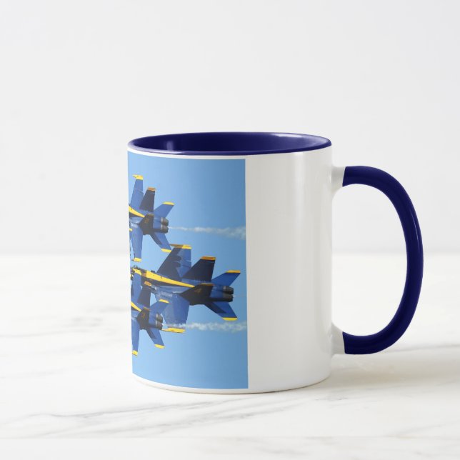 Tasse d'anges bleus (Droite)