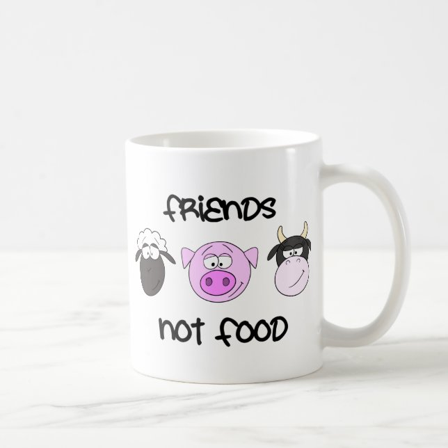 Tasse d'animal de nourriture d'amis pas (Droite)