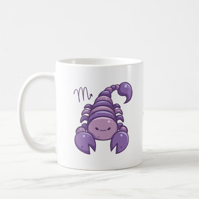 Tasse d'animal de zodiaque de Scorpion (Gauche)