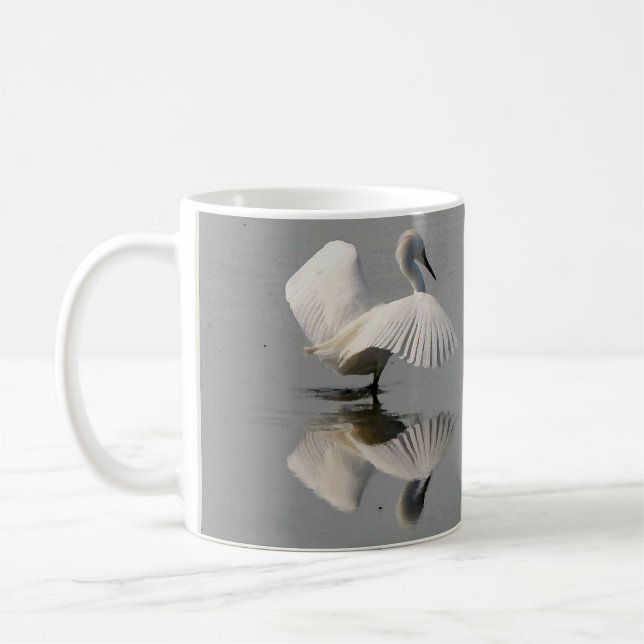 Tasse d'animaux de faune de danse d'oiseau de (Gauche)