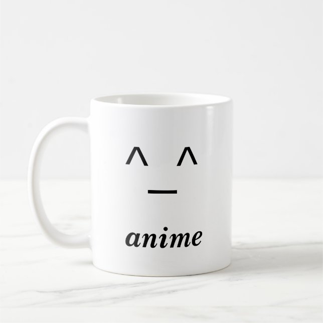 tasse d'anime pour quelqu'un qui aime l'anime (Gauche)