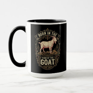 Tasse d'anniversaire Chèvre de Feu 2027 Année de l