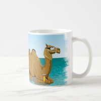 Tasse d'anniversaire de chameau de journée en