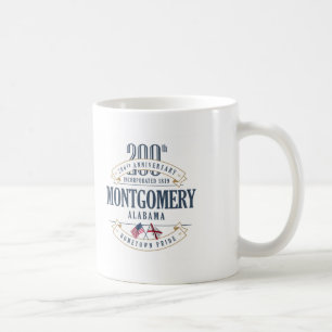 Tasse d'anniversaire de Montgomery, Alabama 200th