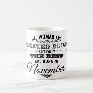 Tasse d'anniversaire de novembre