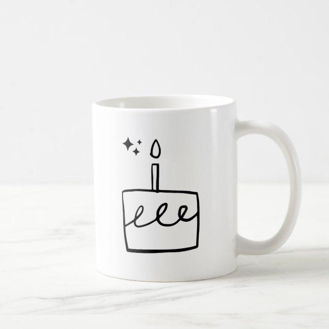 Tasse d'anniversaire pour maman – Tasse de café mi (Droite)