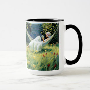 Tasse "dans le jardin" par l'artiste Paul Milner