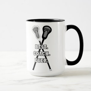 Tasse d'appréciation d'entraîneur de lacrosse
