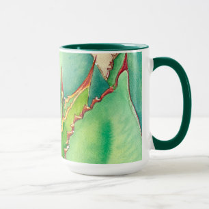 Tasse d'aquarelle d'agave par Debra Lee Baldwin