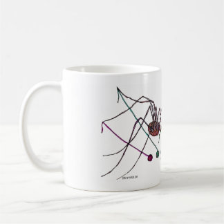 Tasse d'araignée et de fil