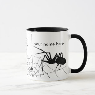 Tasse d'araignée et de Web - la personnaliser