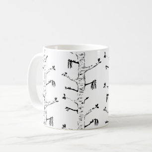 Tasse d'arbre de bouleau